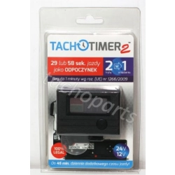 Tacho-Timer 2 (29 lub 58 sek jazdy jako odpoczynek) 2 w 1