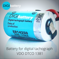 Bateria DIGIBattery ER 14250 bateria do tachografu cyfrowego